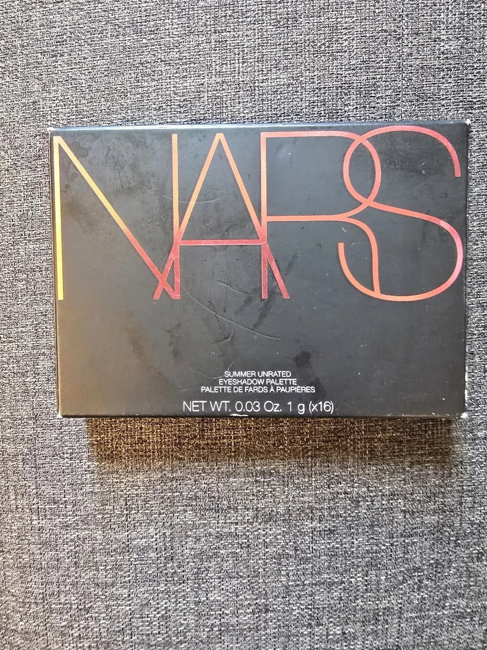 NIB Nars Full Sized Summer Unrated Full Eyeshadow Palette!